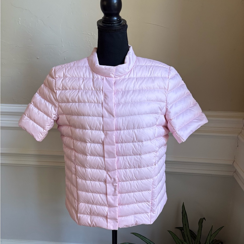 J McLaughlin Short sleeve puffer